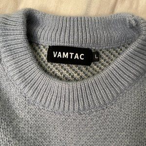 vamtac | Sweaters | Grassland Cow Vintage Oversize Knitted Long Sleeve  Sweater | Poshmark